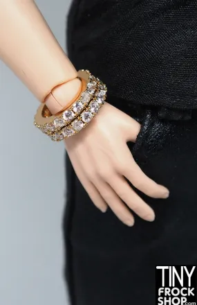 12" Fashion Doll Male Rhinestone Bracelet