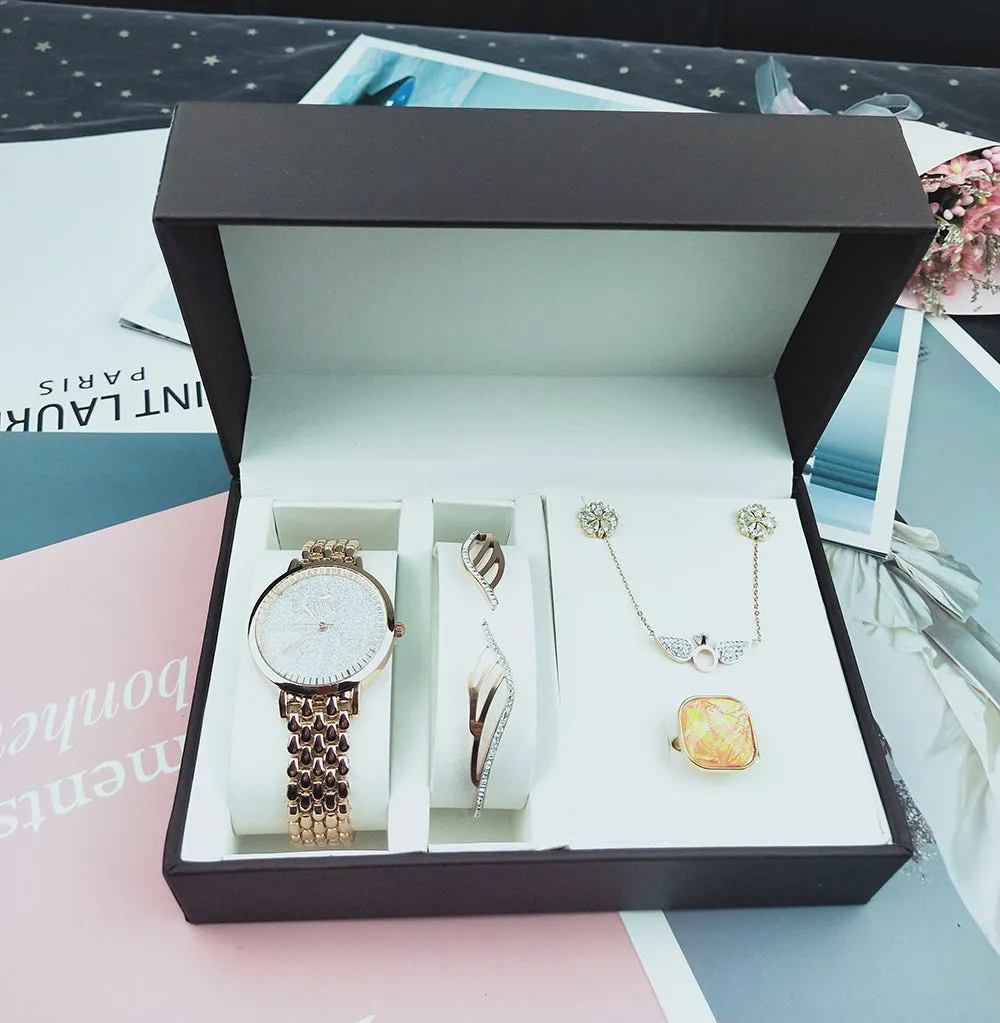 5-piece watch gift box set fashion decoration