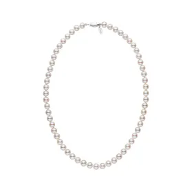 6.5-7.0 mm 16 Inch White Freshadama Freshwater Pearl Necklace