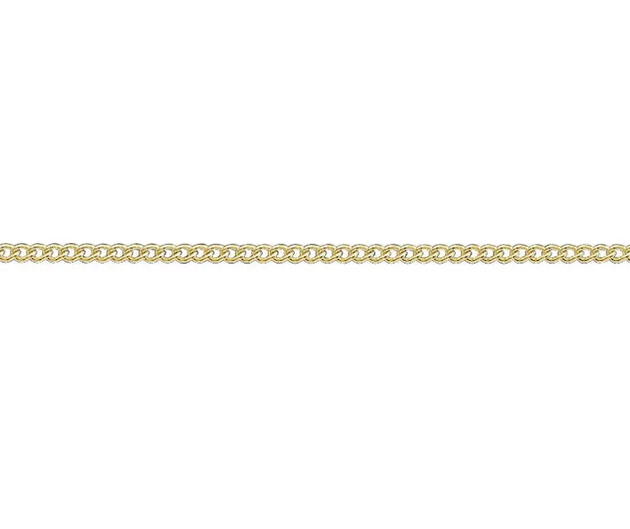 9ct Yellow Gold Curb Necklace