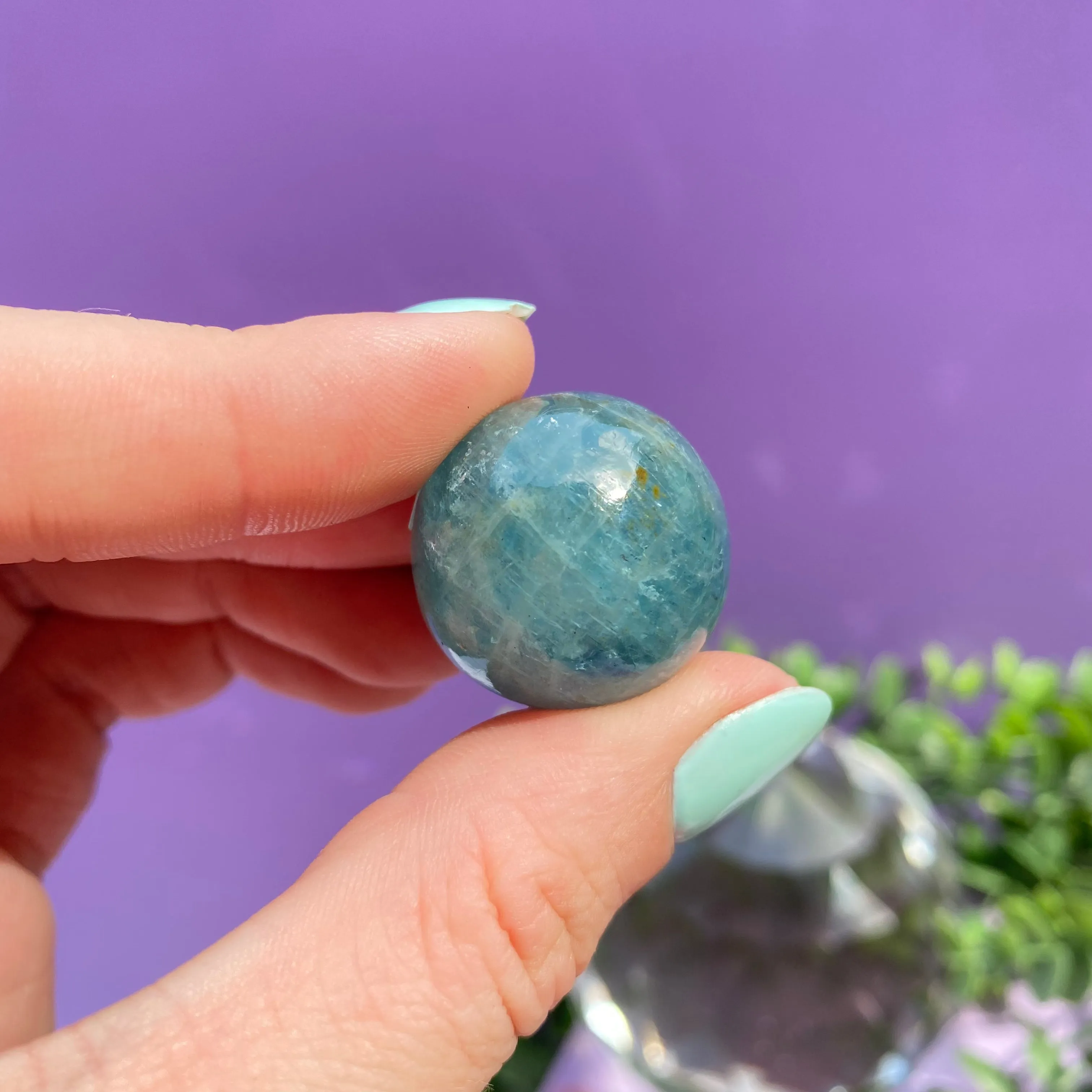 Aquamarine Sphere