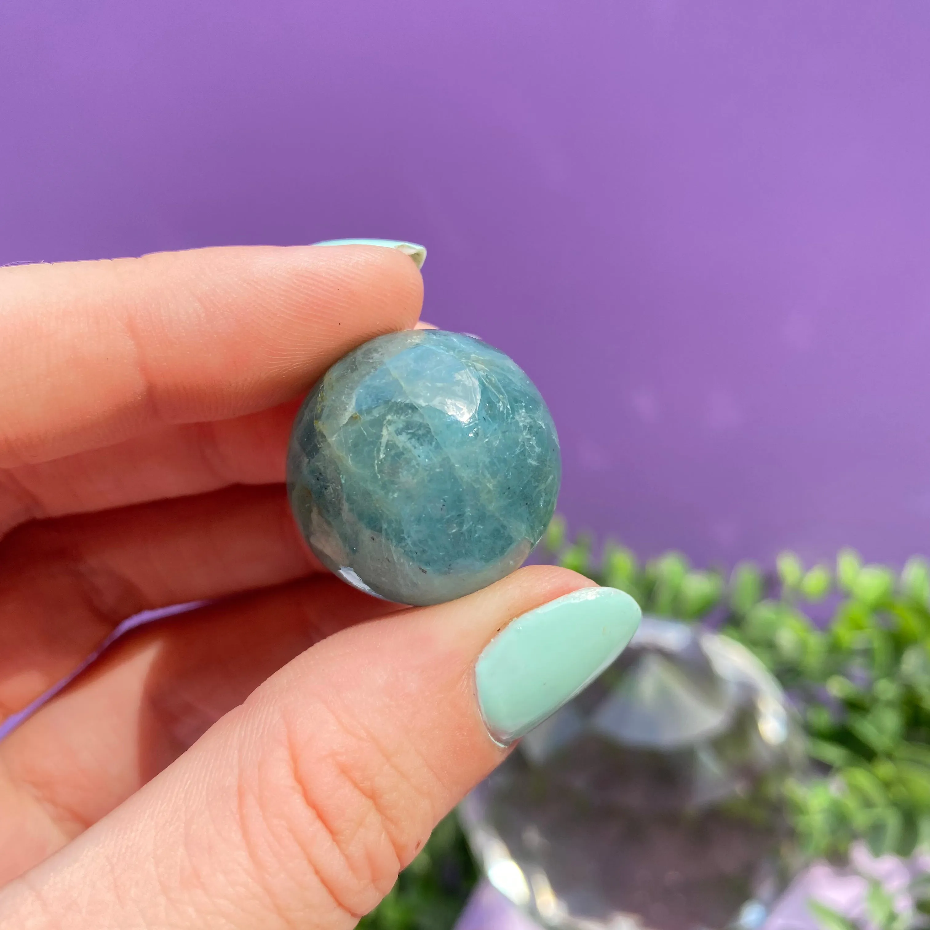 Aquamarine Sphere