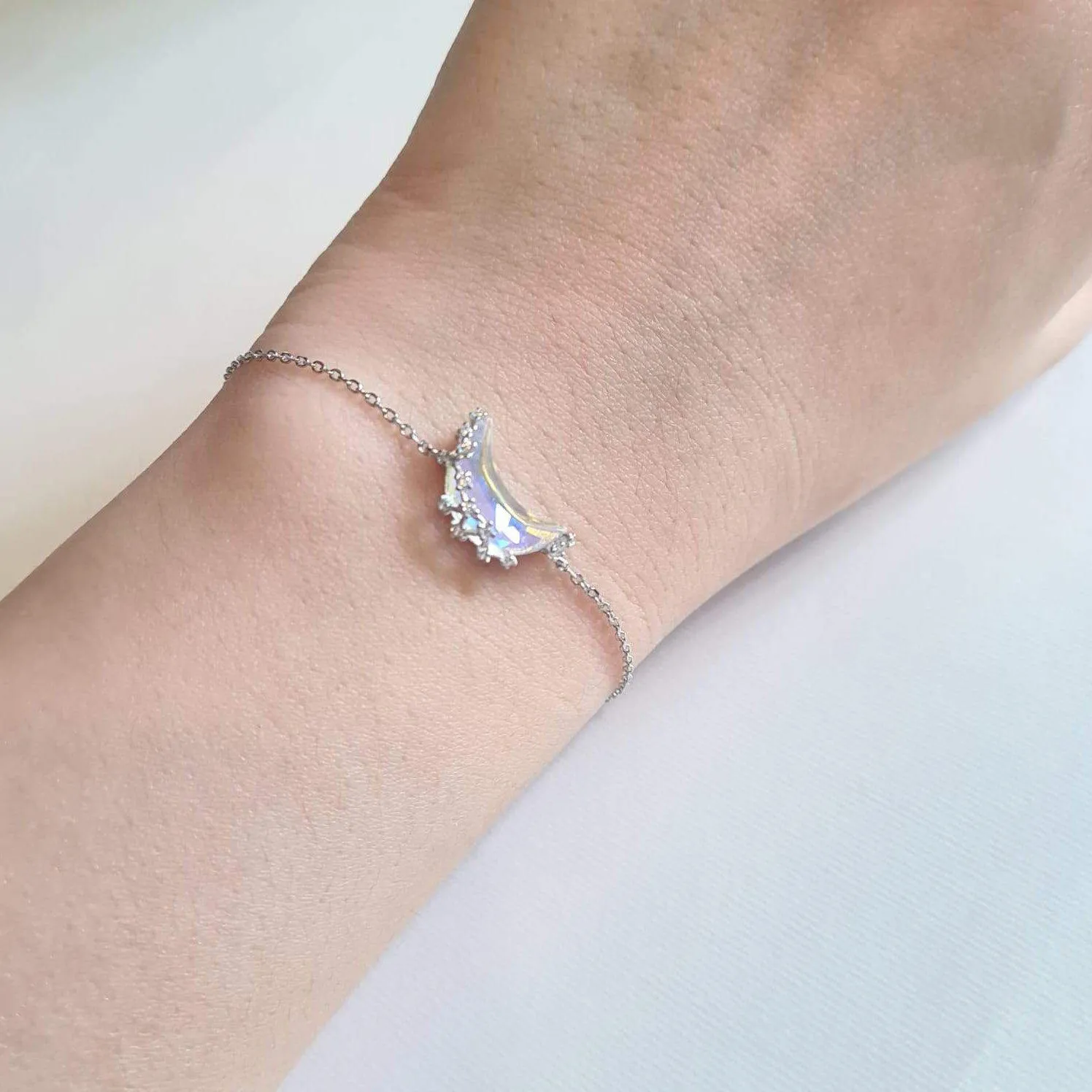 Aurora Moon Bracelet 925 Silver