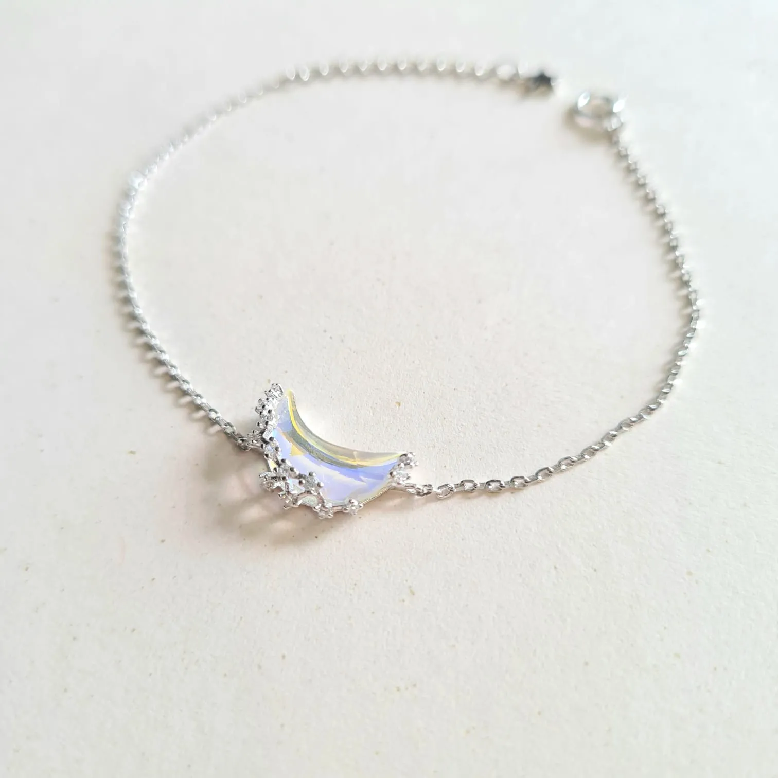 Aurora Moon Bracelet 925 Silver