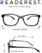 Blue-Light-Blocking-Reading-Glasses-Grey-Zero-Magnification-Computer-Glasses