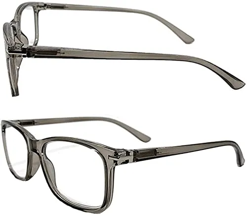 Blue-Light-Blocking-Reading-Glasses-Grey-Zero-Magnification-Computer-Glasses