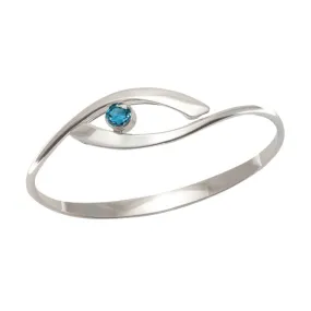 Blue Topaz Sensational Swing Bracelet