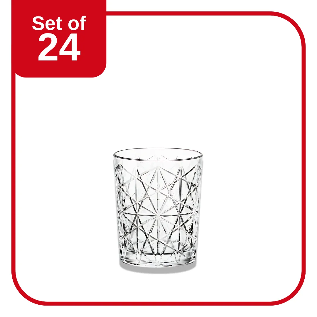 BORMIOLI ROCCO BARTENDER LOUNGE DOF TUMBLER 390ml (6.66224) (Set of 24 )