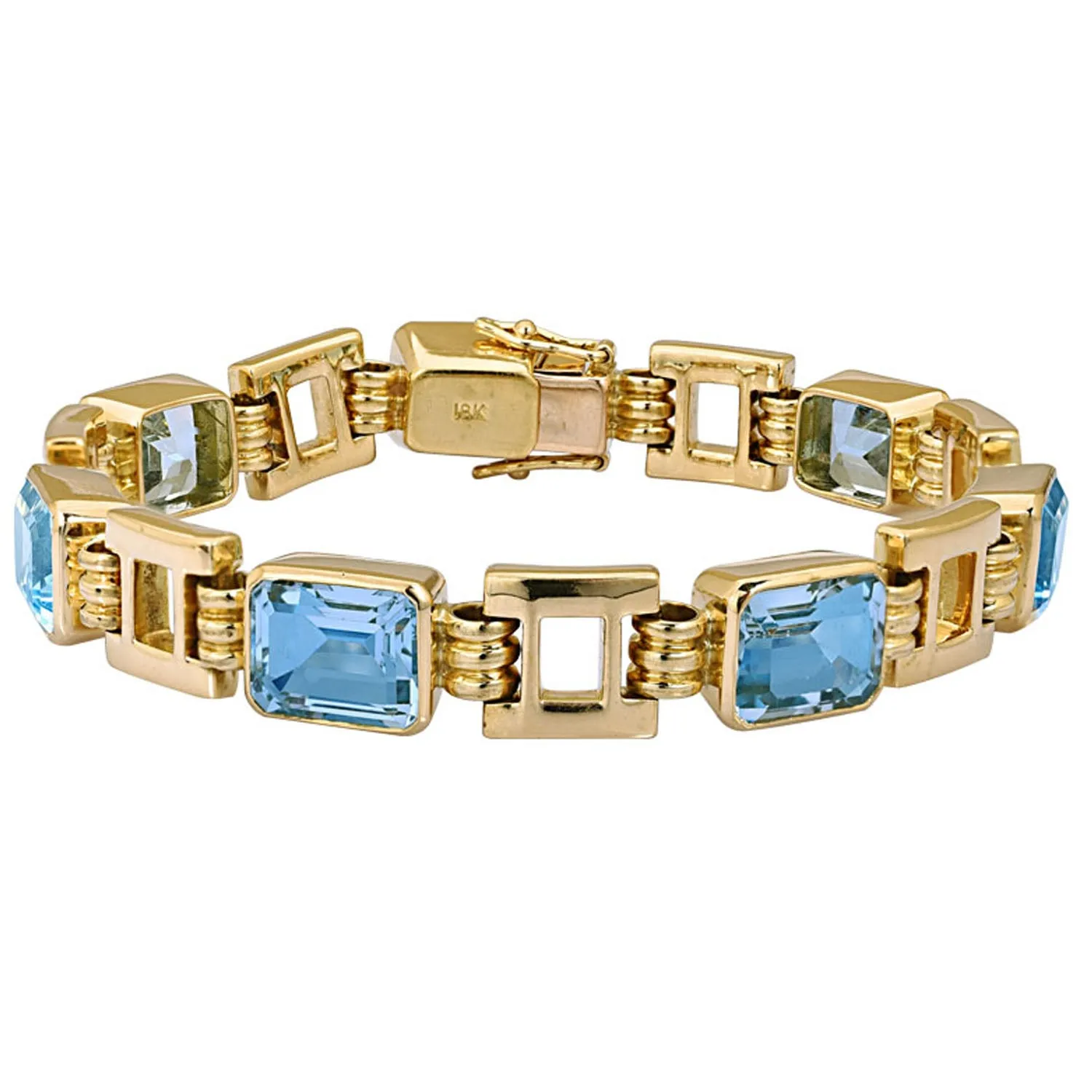 Bracelet- Blue Topaz (1154E)