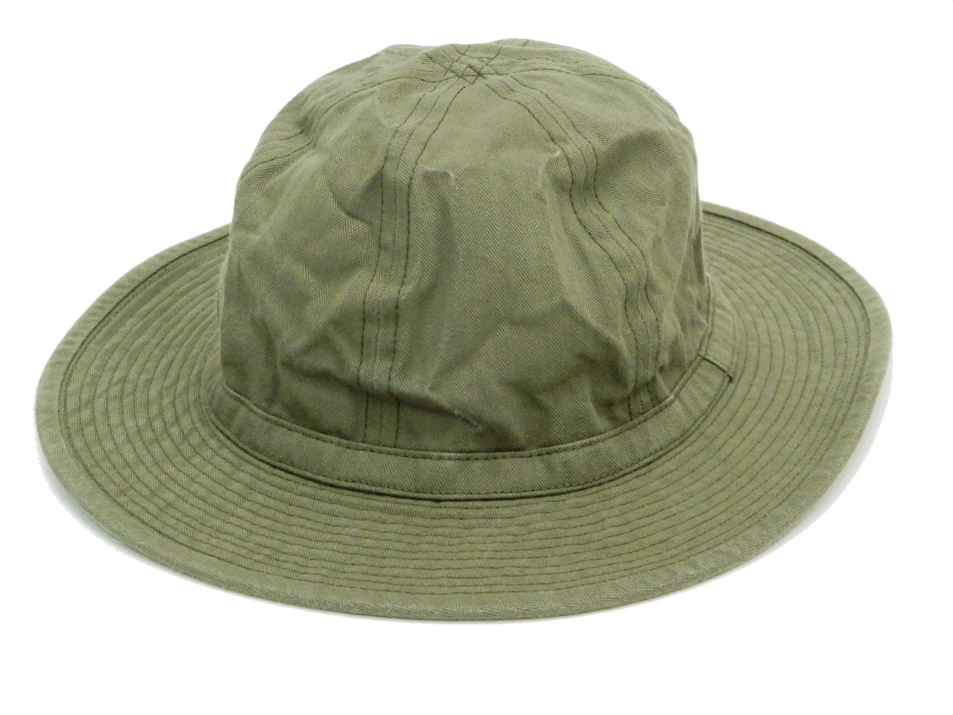 Buzz Rickson Daisy Mae Hat Men's US Army Style Herringbone Boonie Hat BR02537 Olive