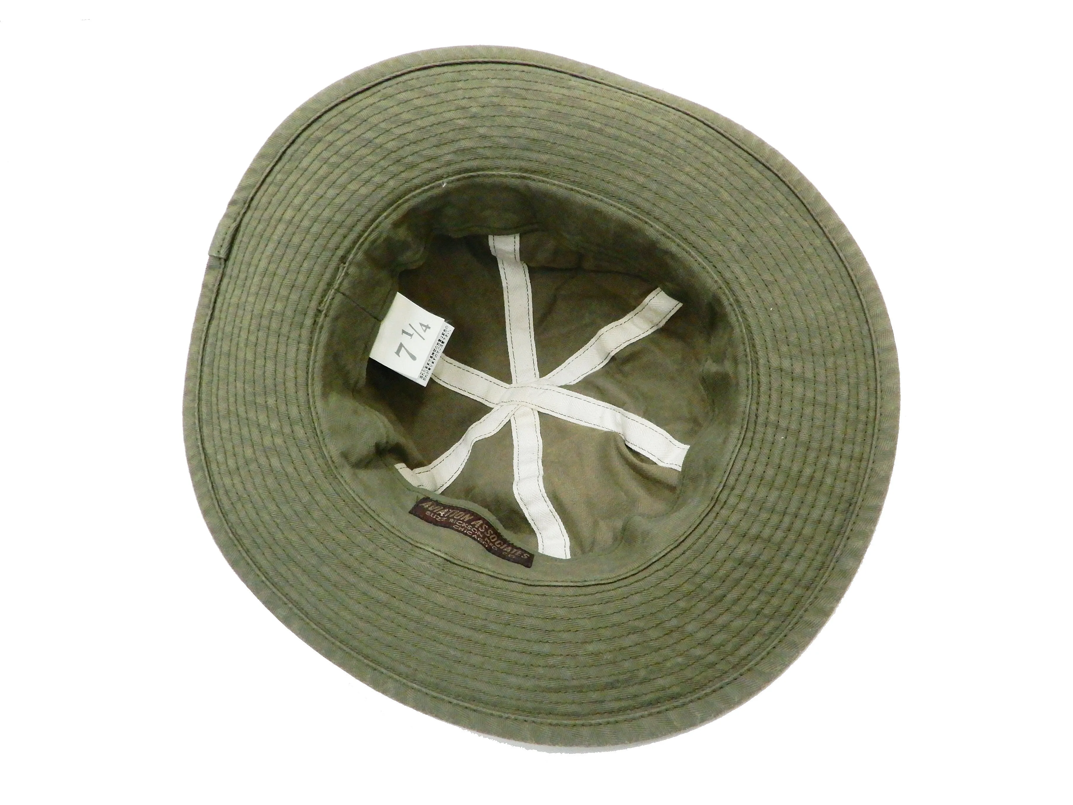 Buzz Rickson Daisy Mae Hat Men's US Army Style Herringbone Boonie Hat BR02537 Olive