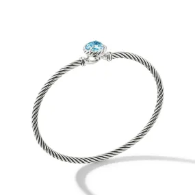 Chatelaine Bracelet with Blue Topaz