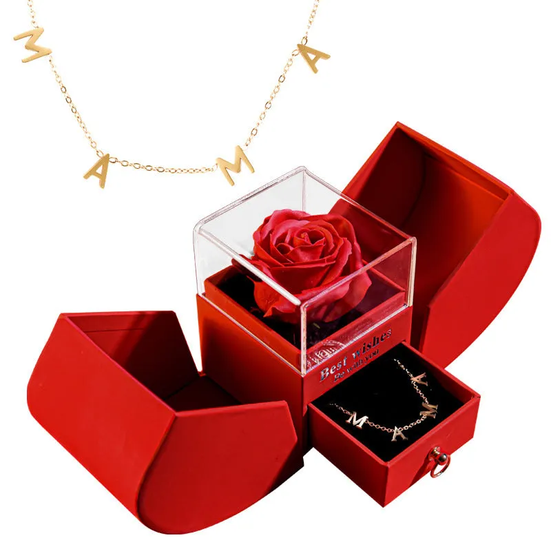 Christmas Jewelry Box Necklace Suit