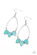 Earrings Fierce Frontier - Blue E101