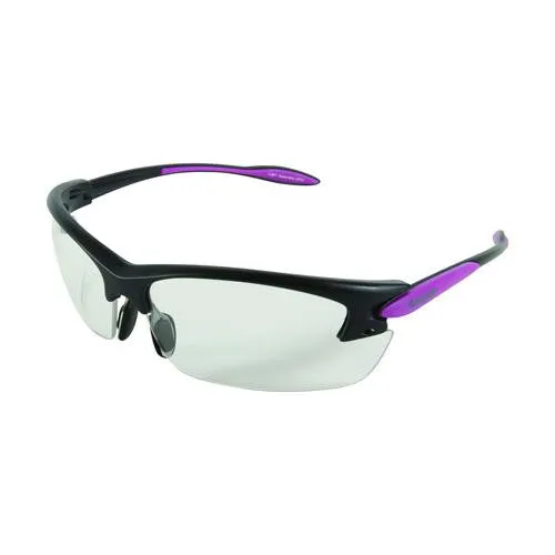 Electron Womens Ballistic Shooting Glasses - Purple-Black