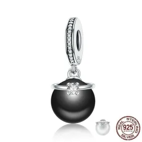 Elegant Pearl Pendant Charm Jewelry Without Chain - SCC572