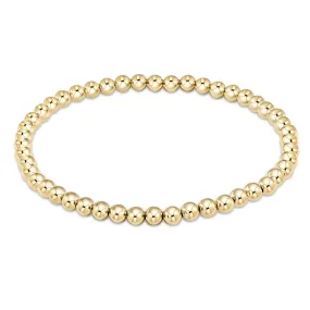 enewton Extends-classic gold 4mm bead bracelet