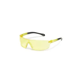 Gateway Safety 4475 StarLite Squared Safety Glasses, Amber Temples, Amber Lens, Box of 10