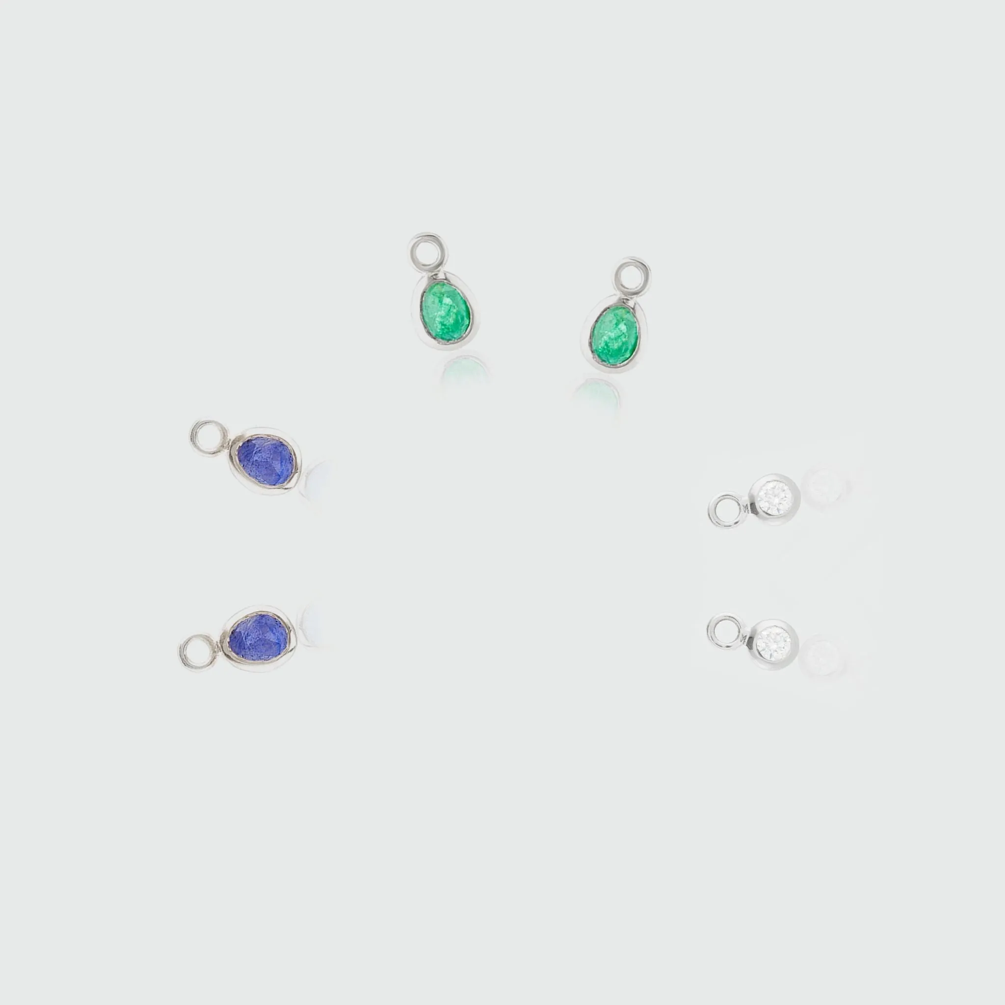 Hampton Silver Interchangeable Gemstone Drops