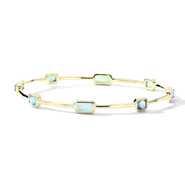 IPPOLITA Rock Candy Gelato Bangle Bracelet in Waterfall