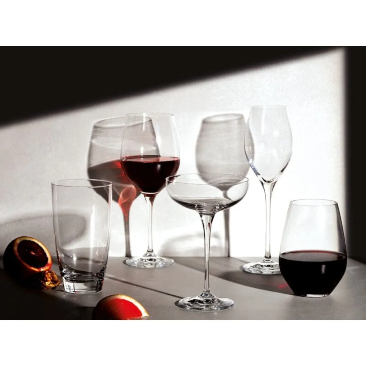 Krosno Harmony Stemless Wine Glasses 540ml (Set of 6)