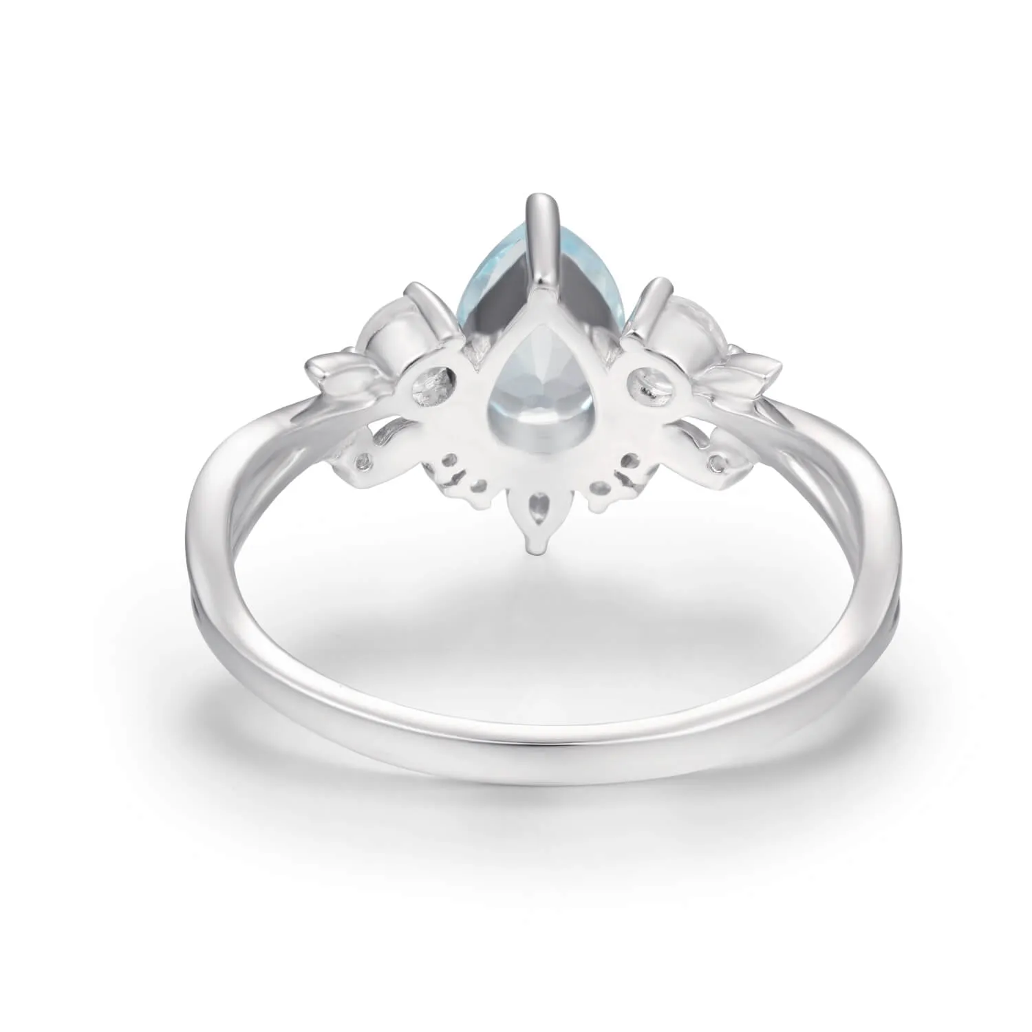 Laurel Grove Aquamarine Moonstone Ring©