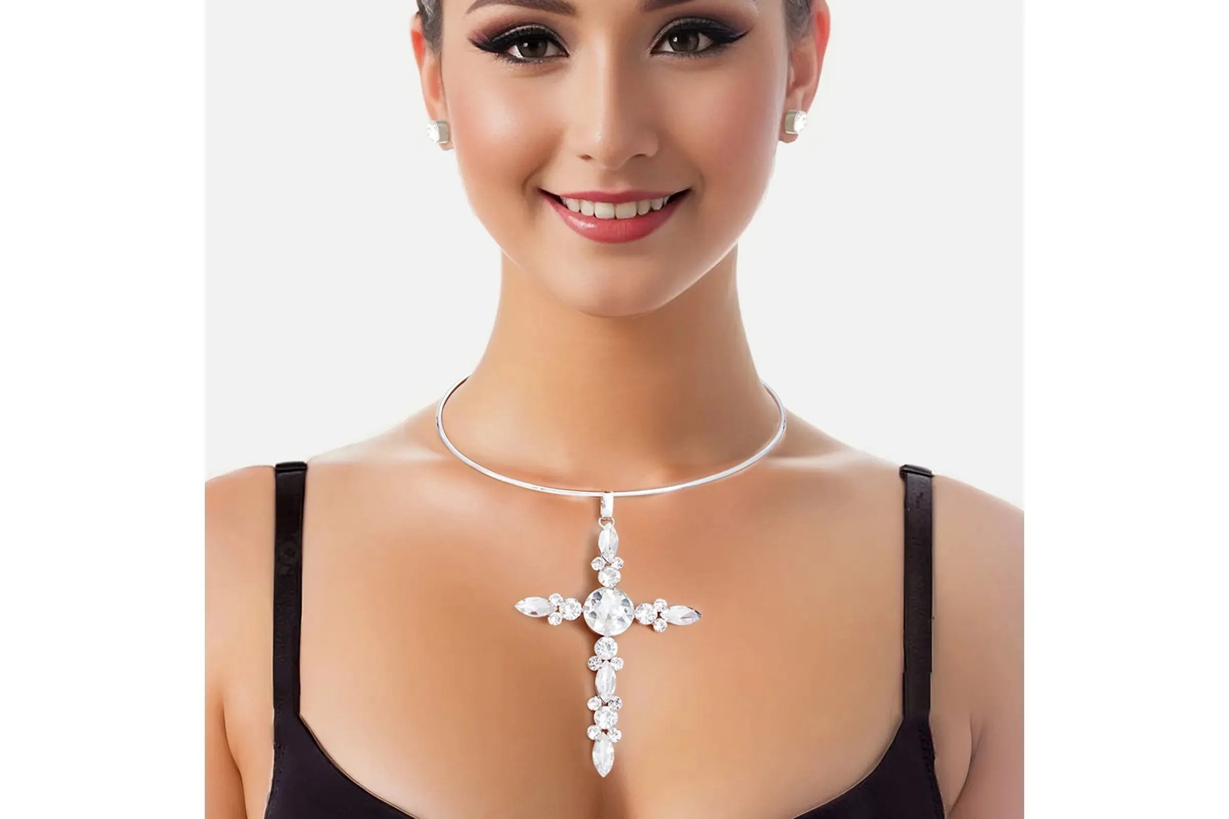 Marquise Cross Set