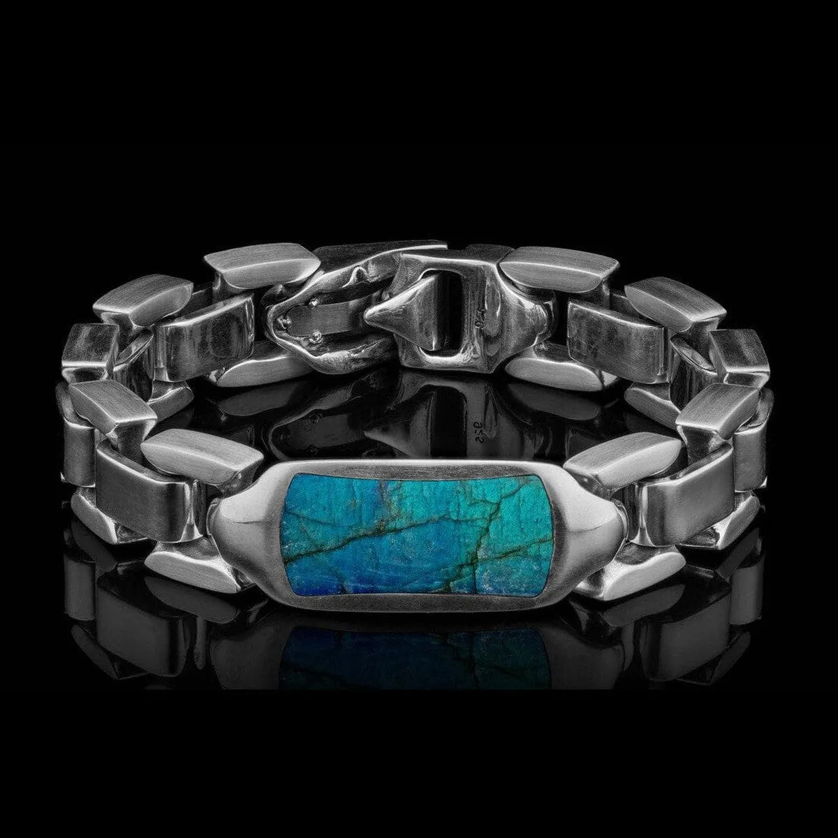 Men's Labradorite Identity Bracelet - BR24 LAB