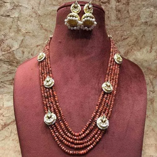 Onex Multi Drop Motif Necklace With Jumki