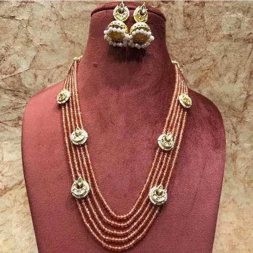 Onex Multi Drop Motif Necklace With Jumki