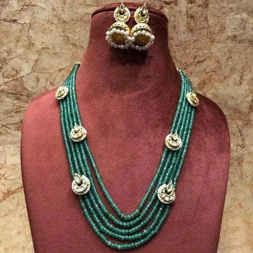 Onex Multi Drop Motif Necklace With Jumki