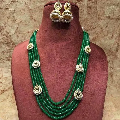 Onex Multi Drop Motif Necklace With Jumki