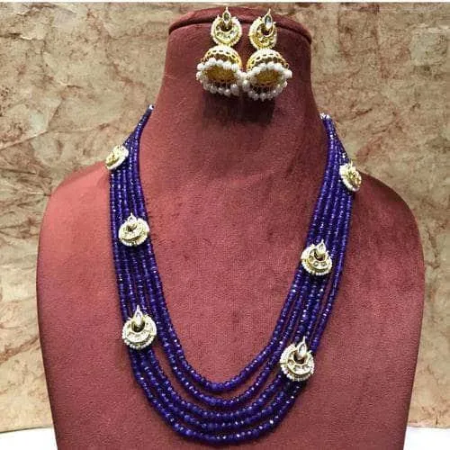 Onex Multi Drop Motif Necklace With Jumki