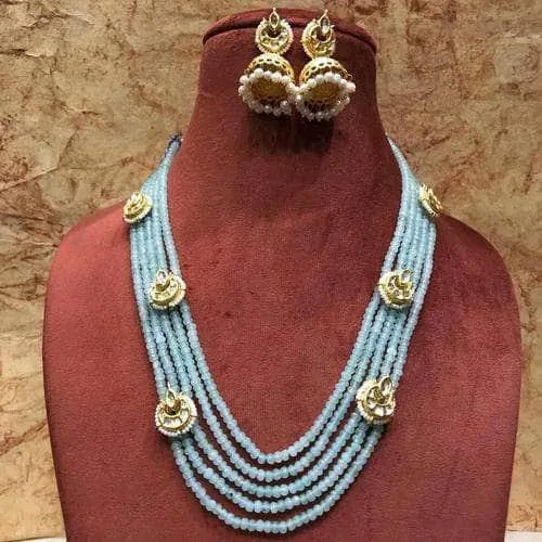 Onex Multi Drop Motif Necklace With Jumki