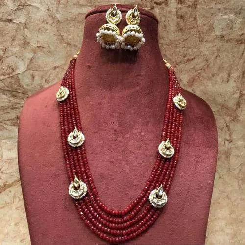 Onex Multi Drop Motif Necklace With Jumki