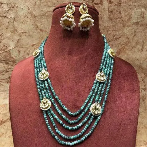 Onex Multi Drop Motif Necklace With Jumki