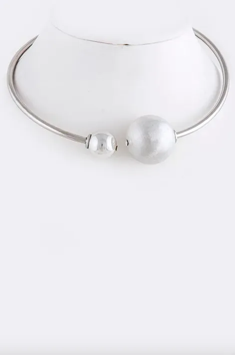 Open Orb Necklace (As seen in People Style Watch Magazine)