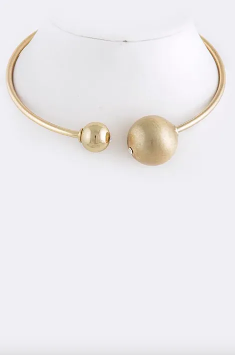 Open Orb Necklace (As seen in People Style Watch Magazine)