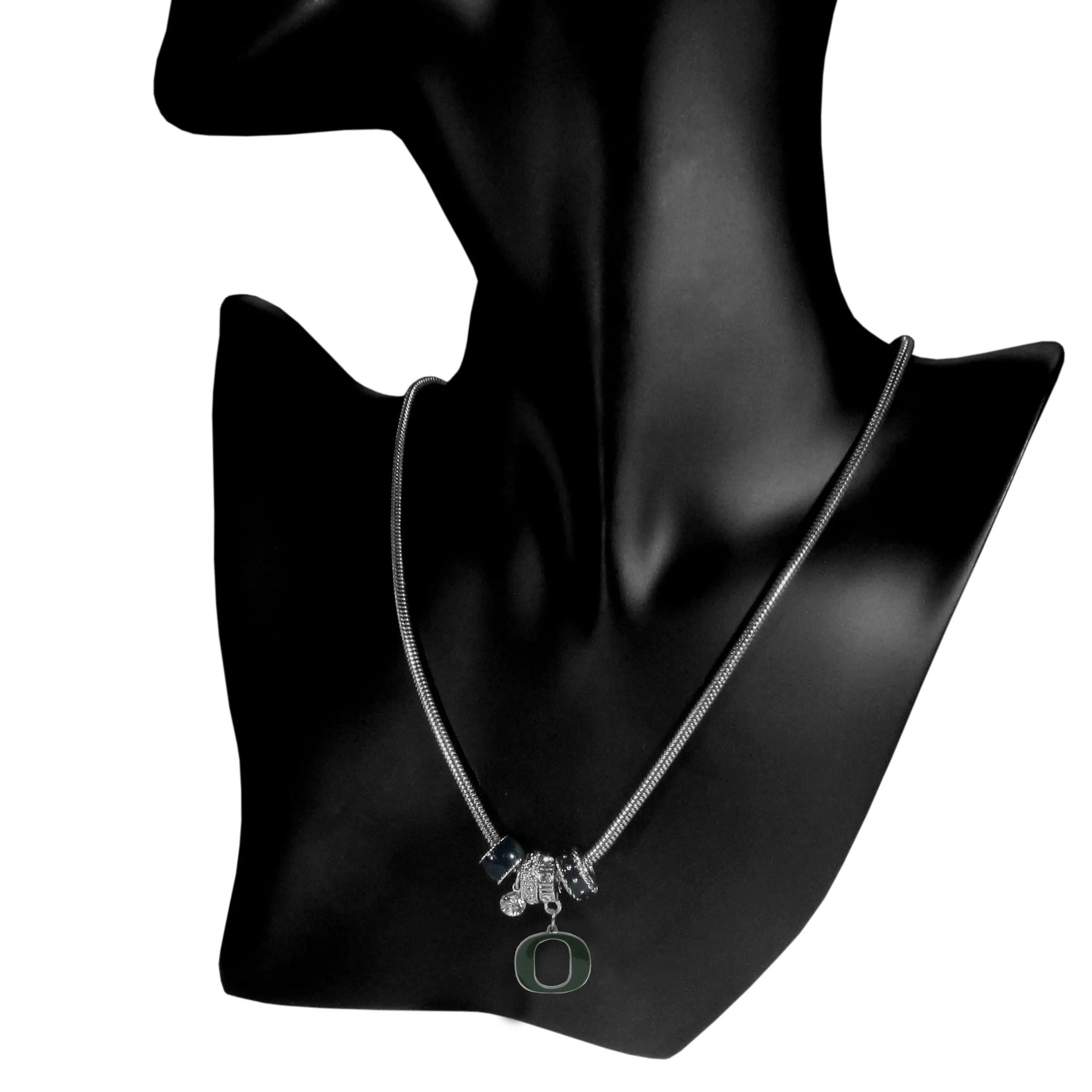 Oregon Ducks Euro Bead Necklace