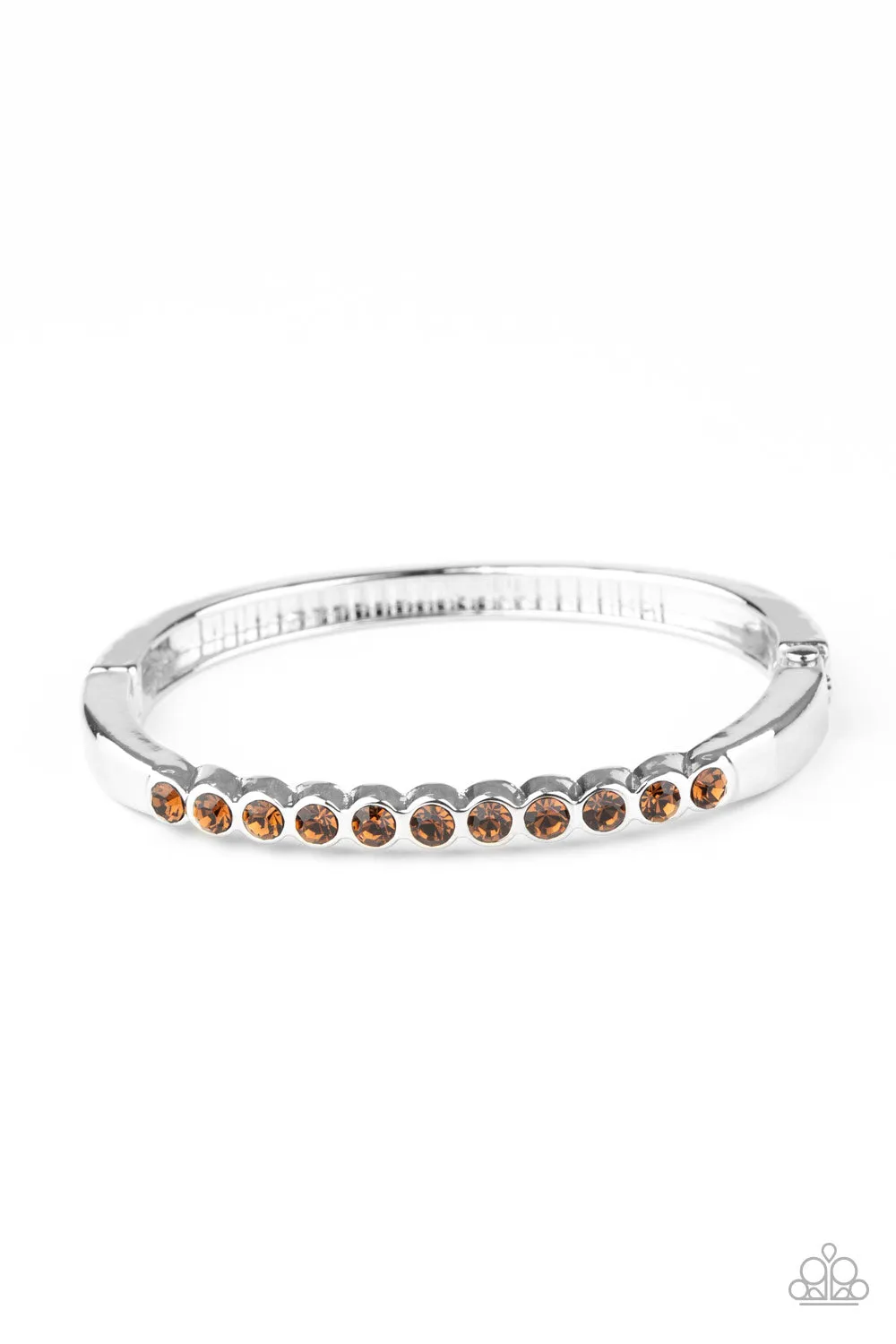 Paparazzi Stellar Beam - Brown Bracelet