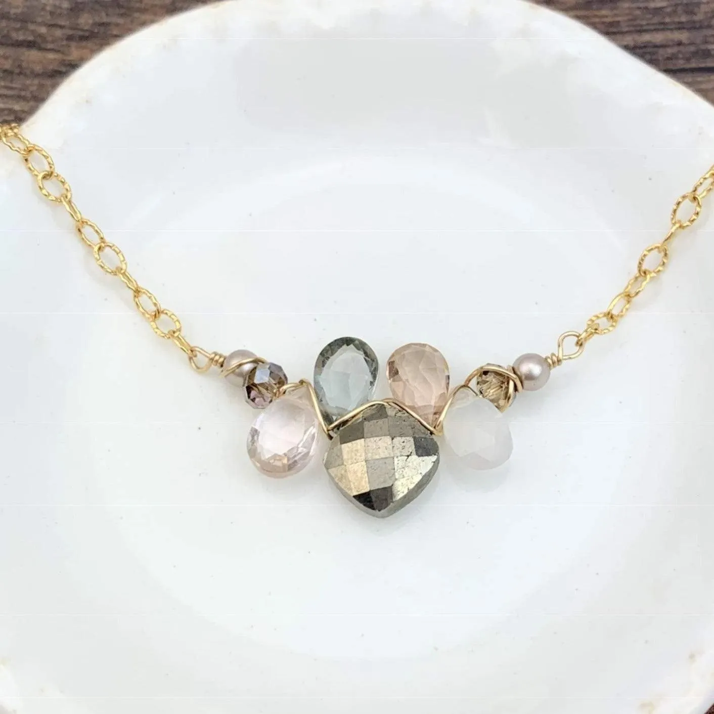 Paris Mini Katie Gem Necklace