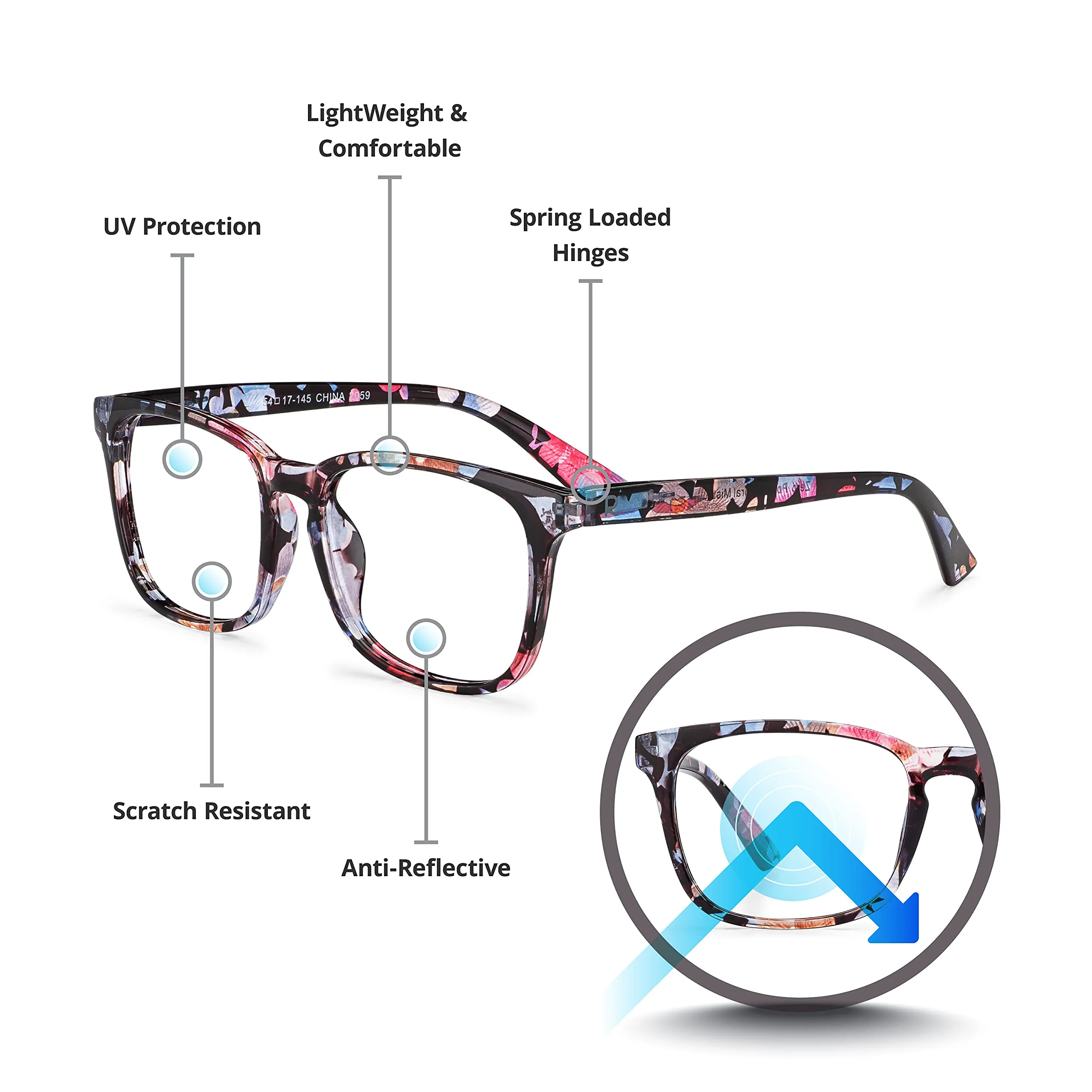 Readerest blue-light-blocking-reading-glasses-floral-1-50-magnification