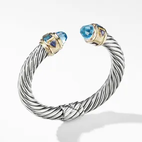 Renaissance Bracelet with Blue Topaz and 14K Yellow Gold