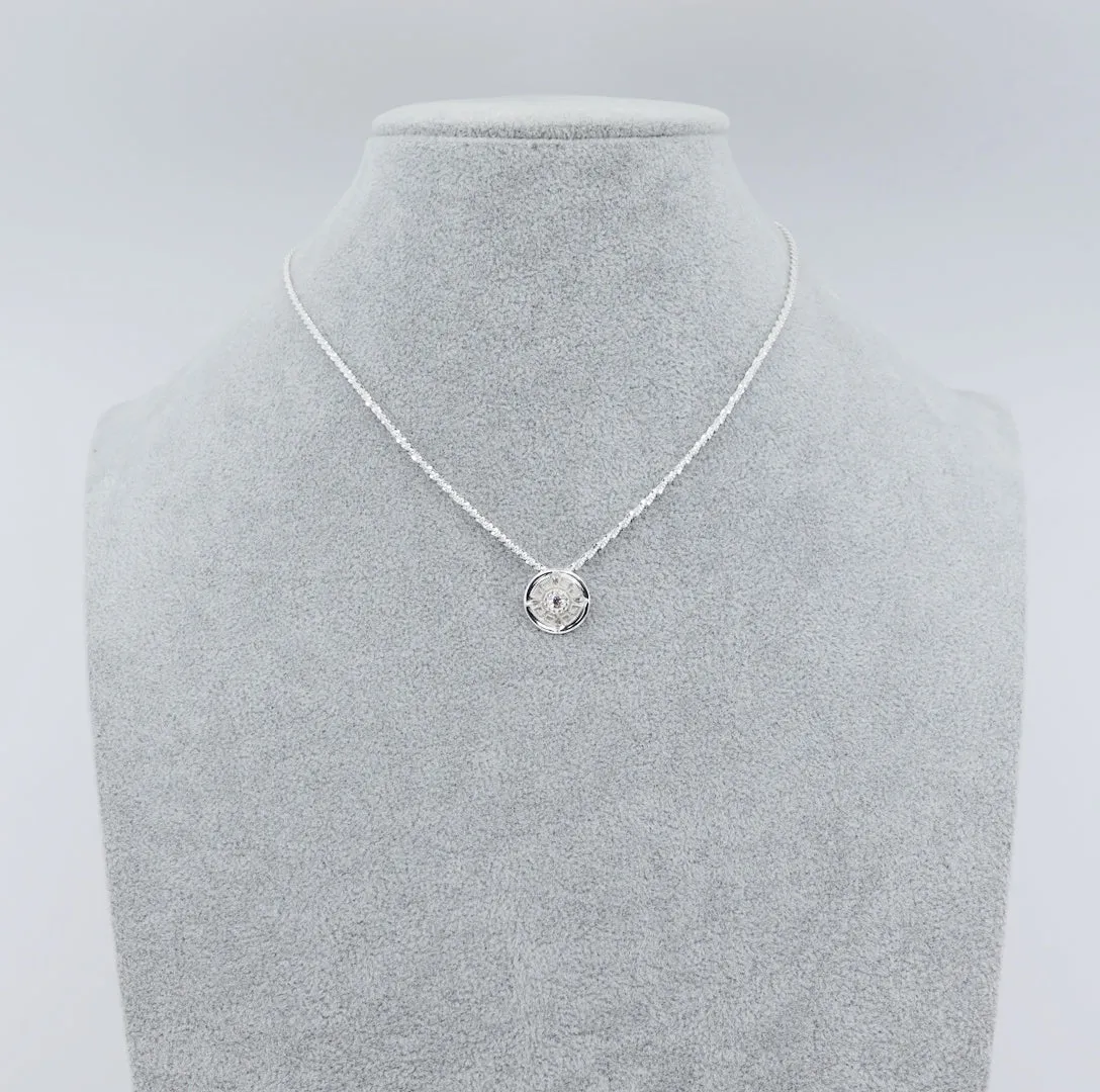 Revive Your Inner Kingdom Small Pendant Necklace Silver