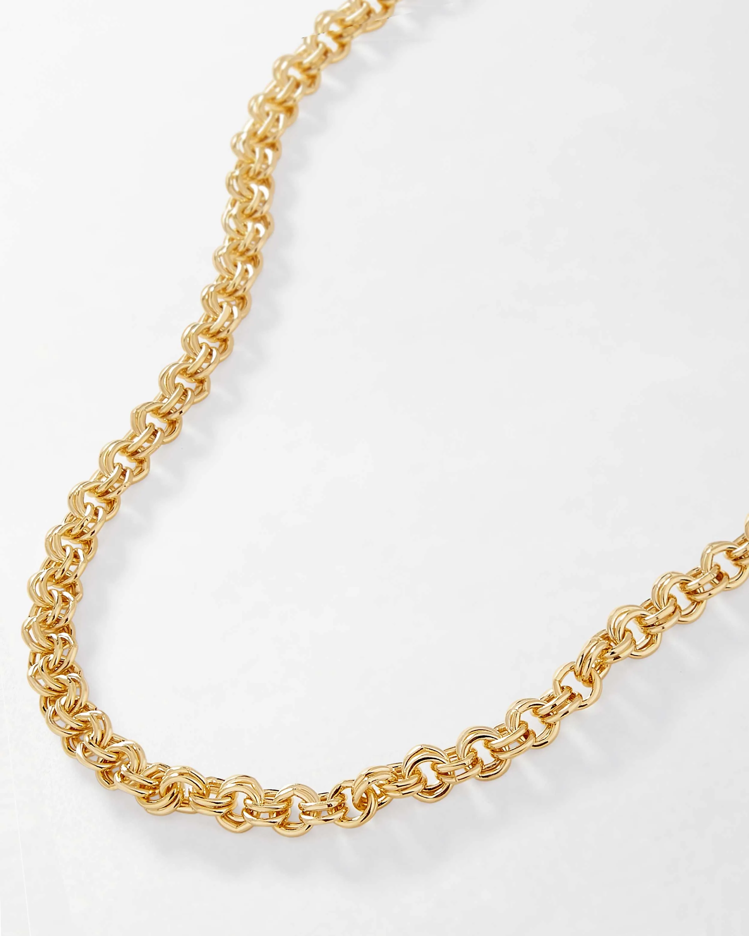 Rolo Chain Necklace - Gold