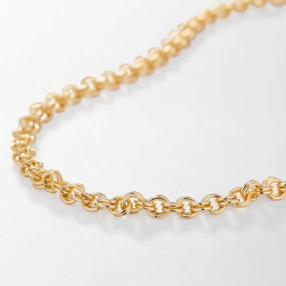 Rolo Chain Necklace - Gold