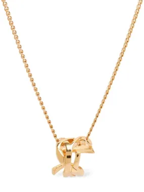 Saint Laurent   YSL Twist charm chain necklace 