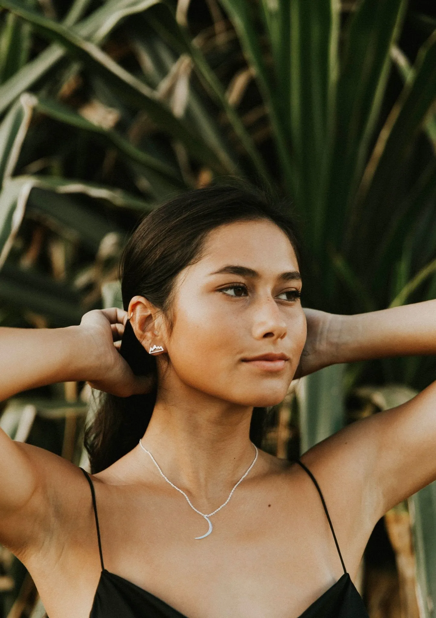 Sliver of a Moon Necklace