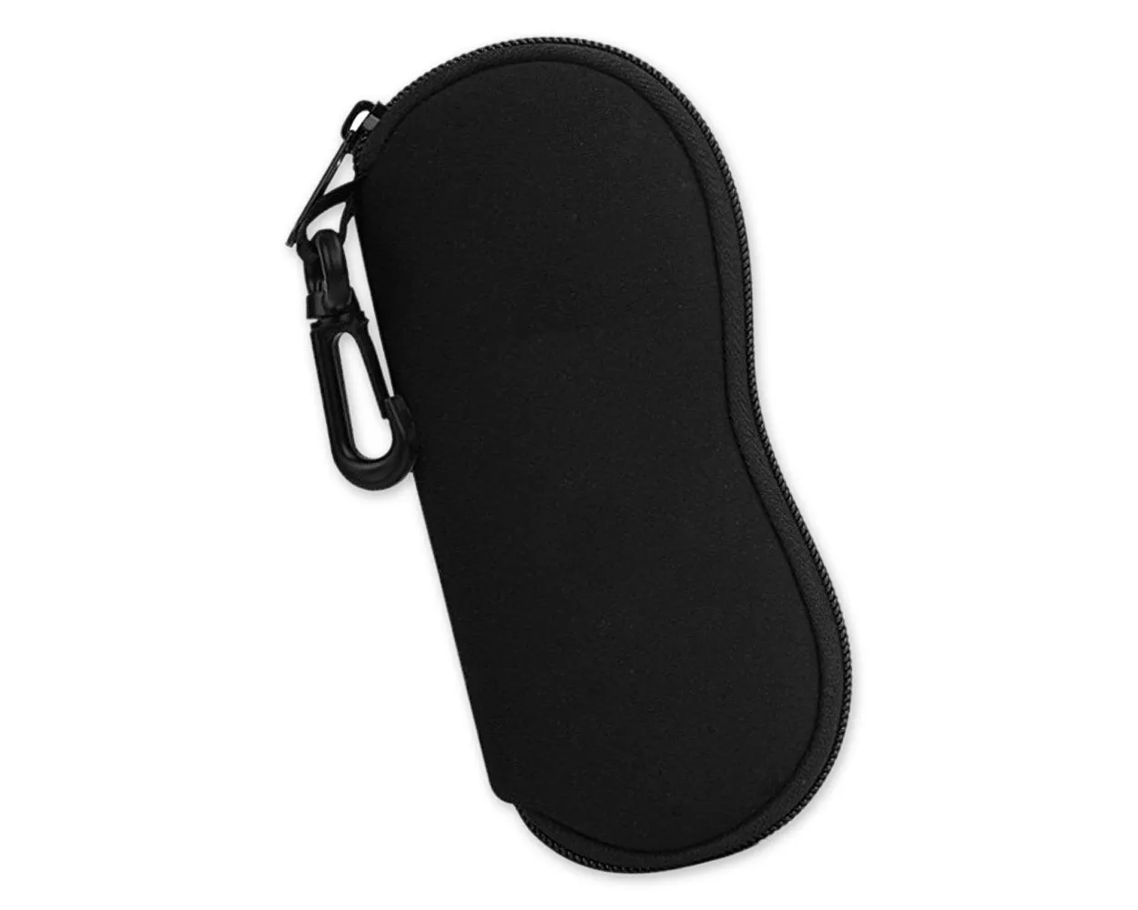 Sunglasses Soft Case Zipper Eyeglass Case with Belt Clip