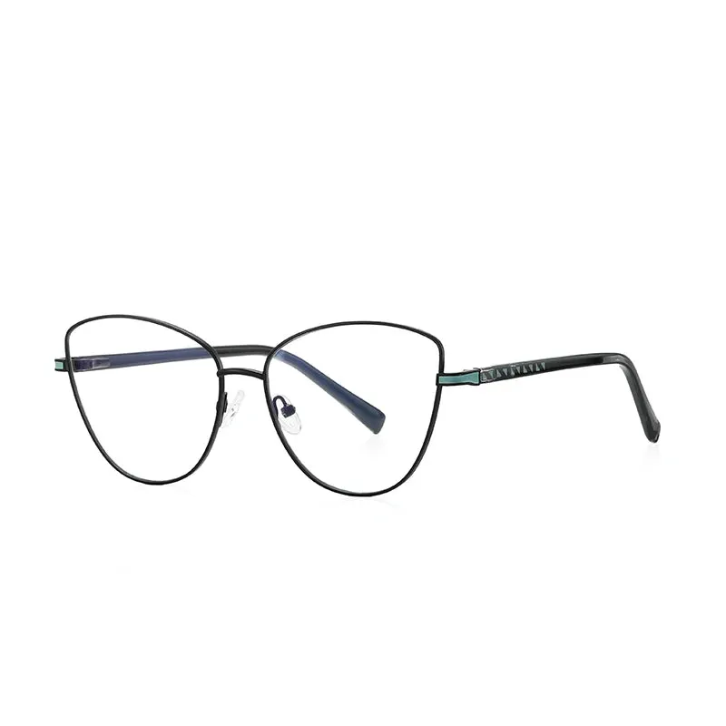 Vicky Women's Full Rim Cat Eye Alloy Reading Glasses 3067